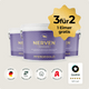 Drei Eimer Pferdegold® Nerven 2.0 im 3für2-Angebot mit Qualitätsplaketten - perfekt zur Unterstützung der Nerven Ihres Pferdes.