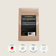 Eine braune Papiertüte mit der Aufschrift "Mineral 2.0 Nachfüllpack 3kg" von Pferdegold® mit vier Funktionssymbolen unter dem Produkt.